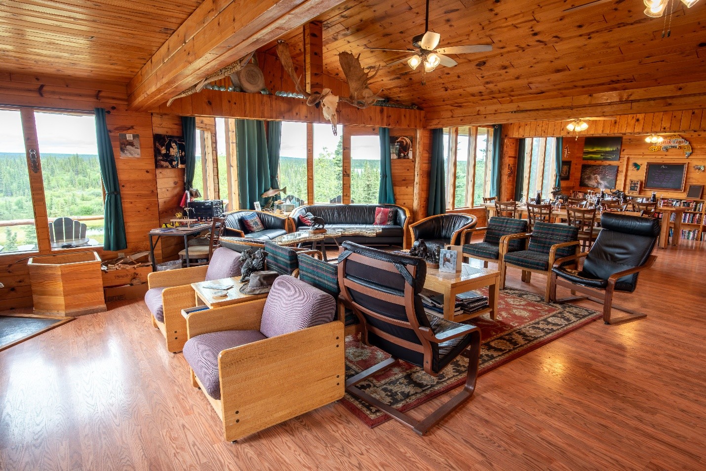 Alaska Fly Fishing at Royal Wolf Lodge - Lodge interior photo
