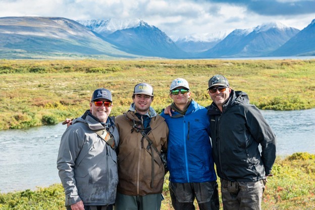 Fly Fishing with Friends in Alaska