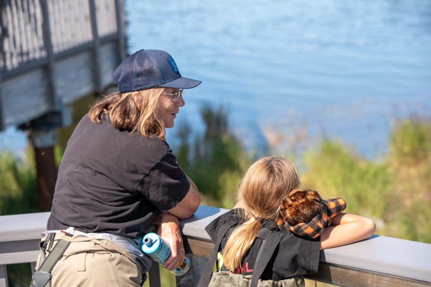 Family Fly fishing in Alaska